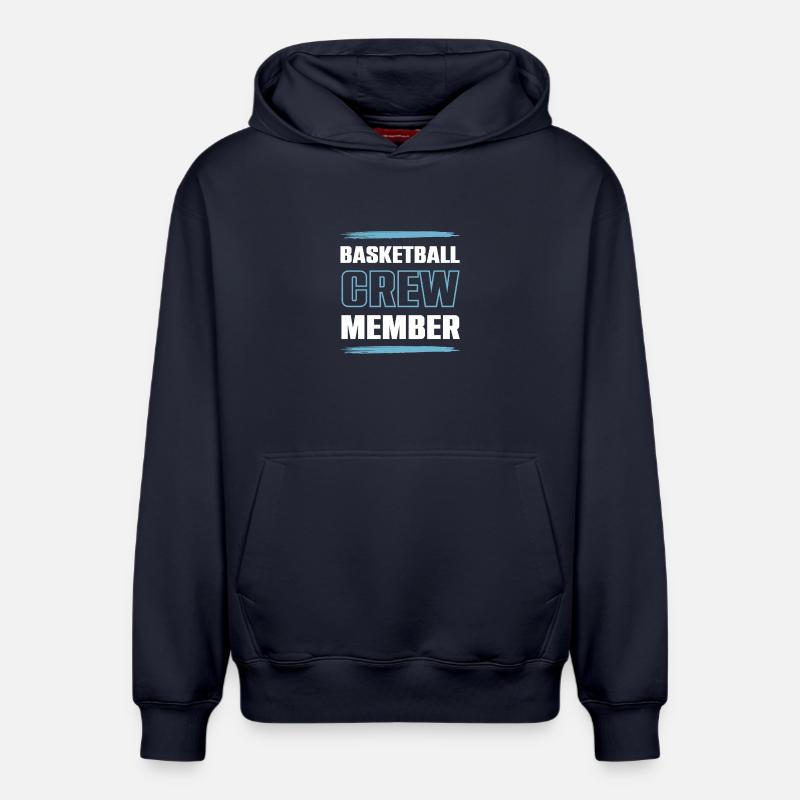 Équipe de barbecue - Sweat à capuche unisexe décontracté en coton biologique – de SPREAD - bleu marine