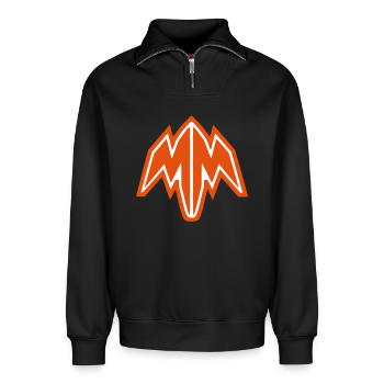 Pedstatt Logo 01 - Relaxed Unisex Organic Half Zip Sweatshirt – von SPREAD