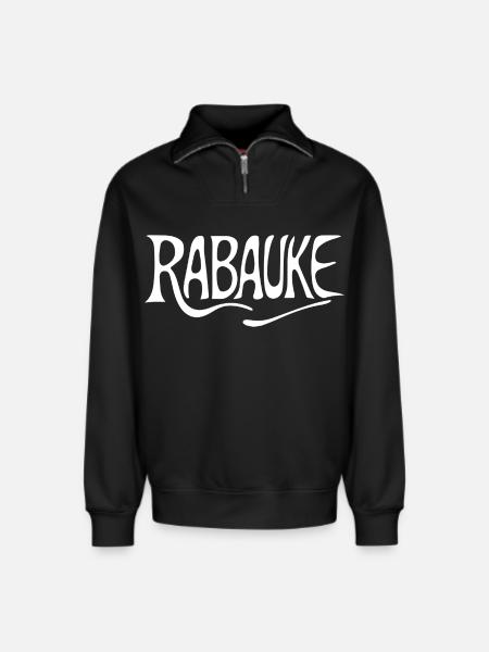 Loubard - Sweat unisexe décontracté en coton biologique à demi-zip – de SPREAD - noir