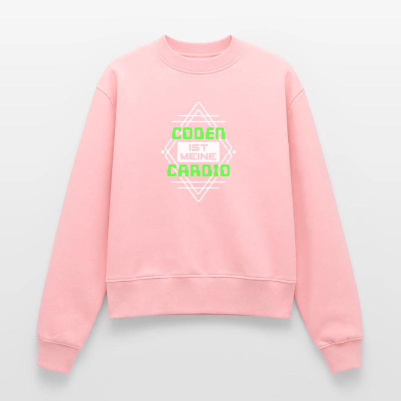 Déclaration de Coden Développeur Computerfreak Scripting Sweat femme décontracté en coton biologique – de SPREAD