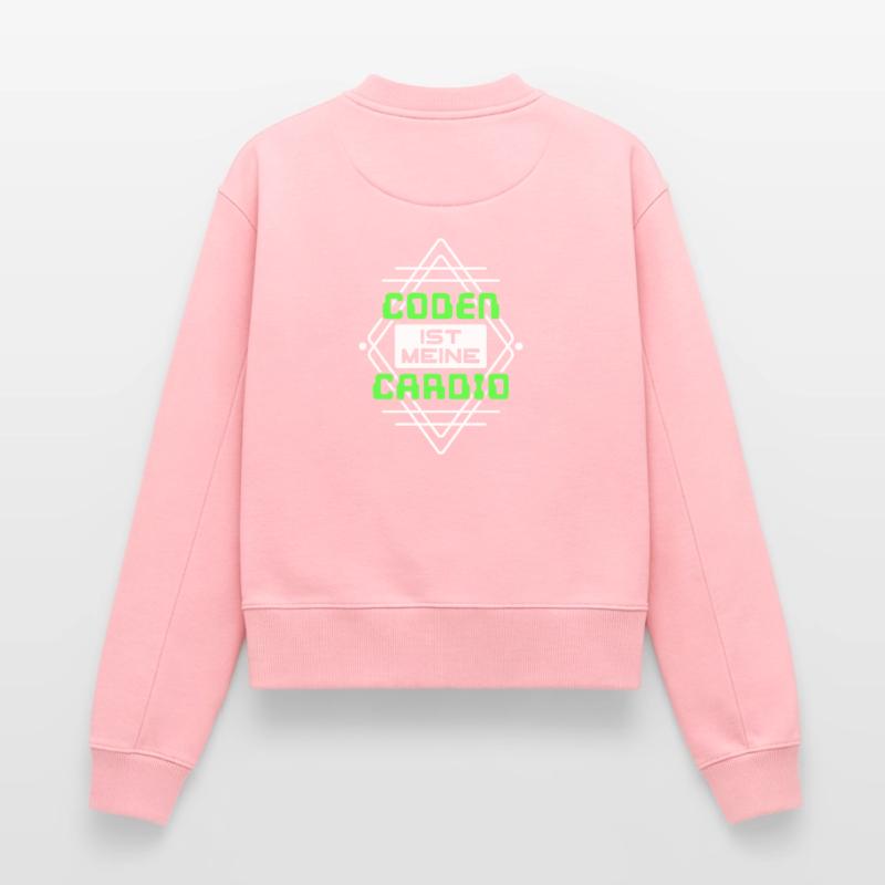 Déclaration de Coden Développeur Computerfreak Scripting Sweat femme décontracté en coton biologique – de SPREAD