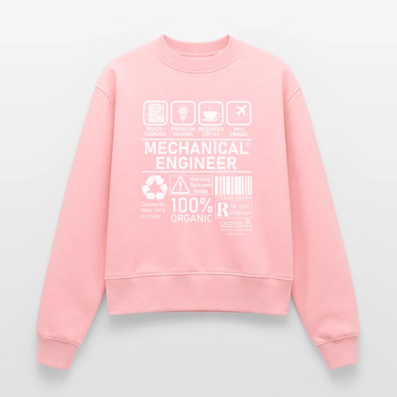 Mechanical Engineer multi tasking problem solving Relaxed Women's Organic Sweatshirt – by SPREAD