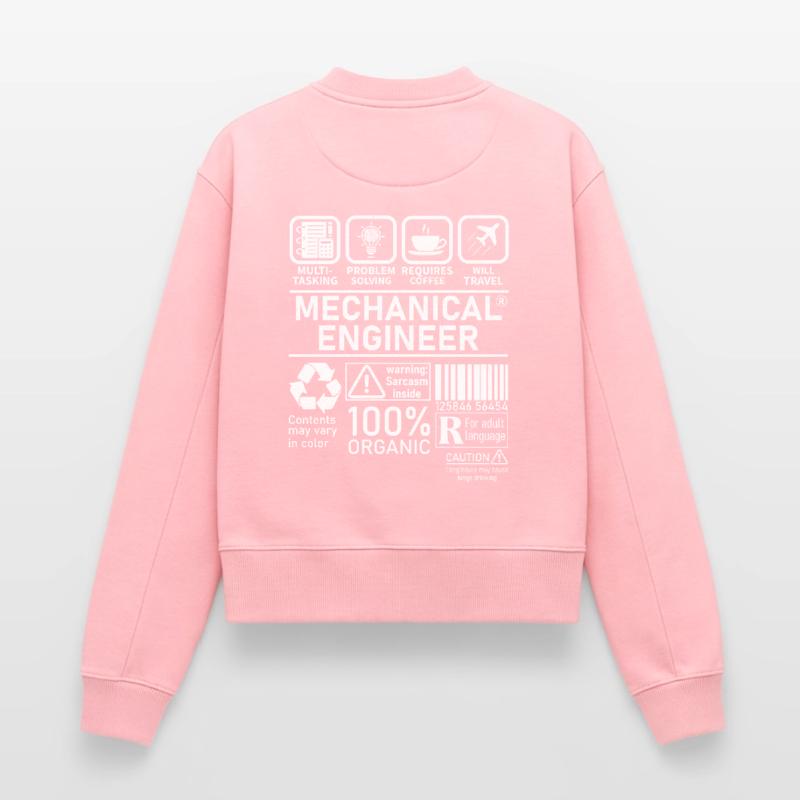 Mechanical Engineer multi tasking problem solving Relaxed Women's Organic Sweatshirt – by SPREAD