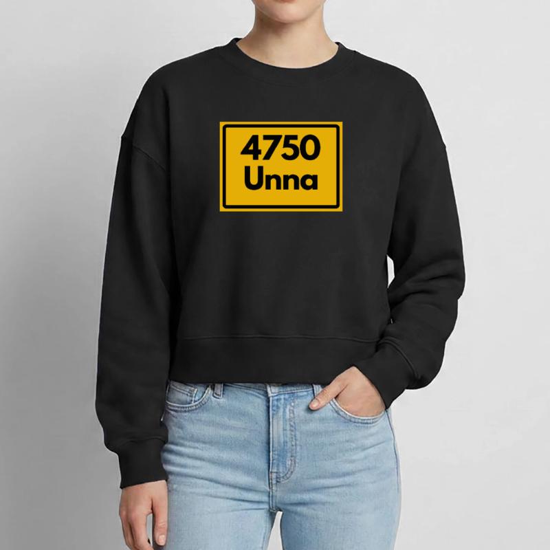 OLD POSTCODE POSTCODE RETRO 4750 UNNA Relaxed Women's Organic Sweatshirt – by SPREAD