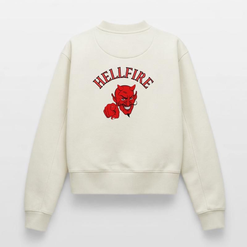 Devil, Satan, Devil, Hellfire Relaxed Women's Organic Sweatshirt – by SPREAD