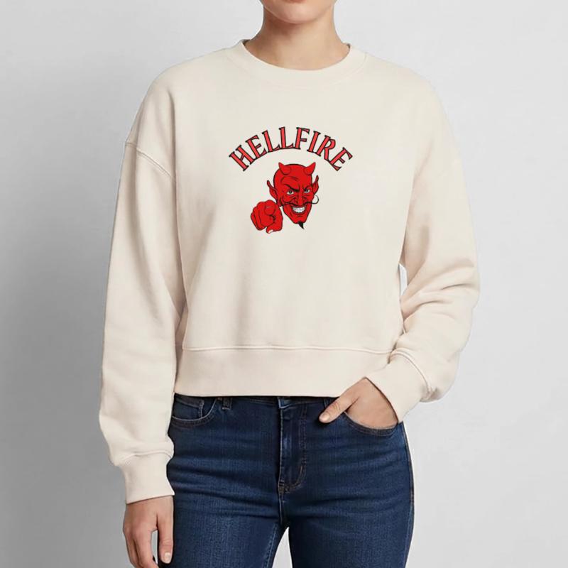 Devil, Satan, Devil, Hellfire Relaxed Women's Organic Sweatshirt – by SPREAD