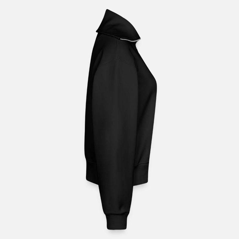 True Moon Love –Ein Waschbär fliegt auf einem Wal Relaxed Frauen Half Zip Sweatshirt – von SPREAD