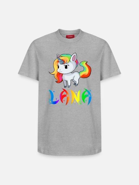 Lana Einhorn - T-shirt unisexe décontracté en coton Supima – de SPREAD - gris chiné