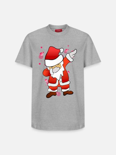 Dabbing Nicholas - Relaxed Unisex Supima Cotton T-Shirt – by SPREAD - heather grey