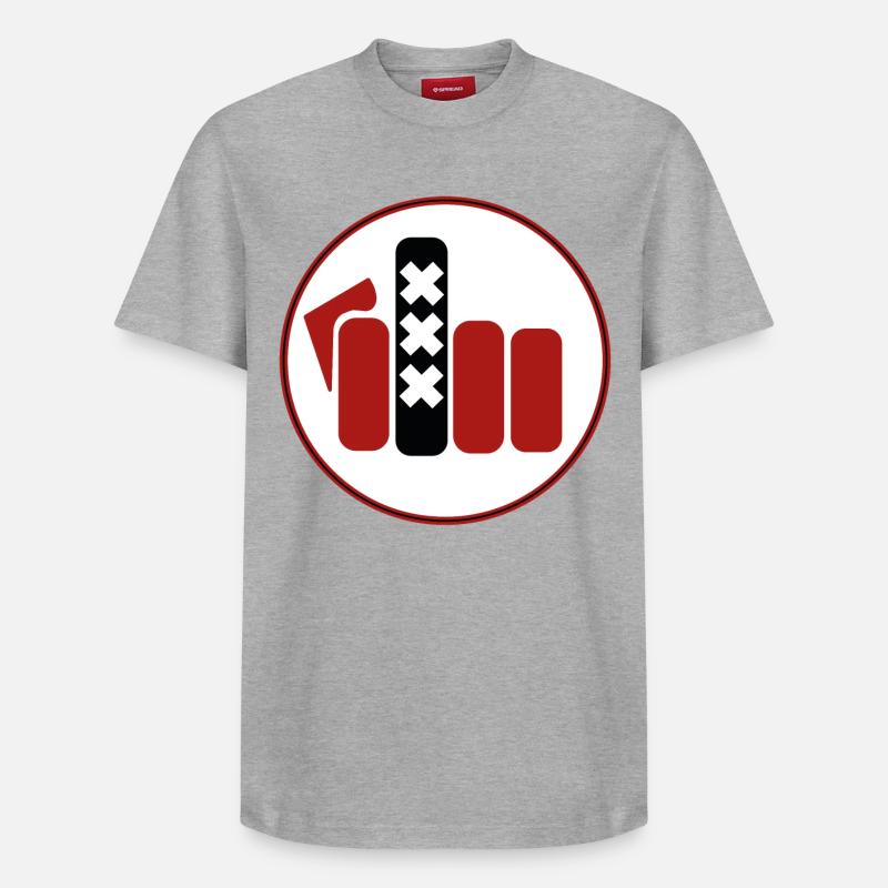 020FY - Relaxed Unisex Supima Cotton T-Shirt – by SPREAD - heather grey
