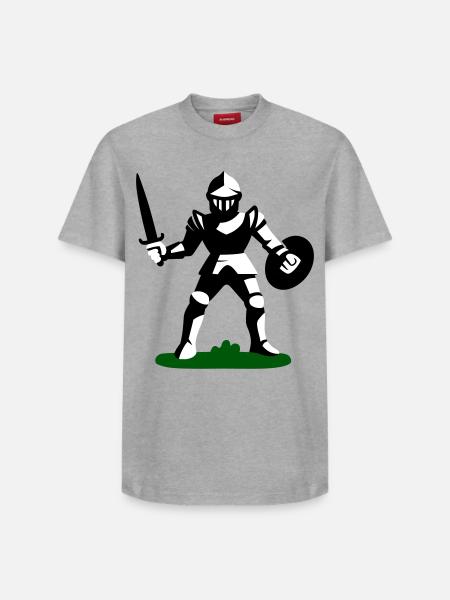Ritter Spielzeug - Relaxed Unisex Supima Cotton T-Shirt – von SPREAD - Grau meliert