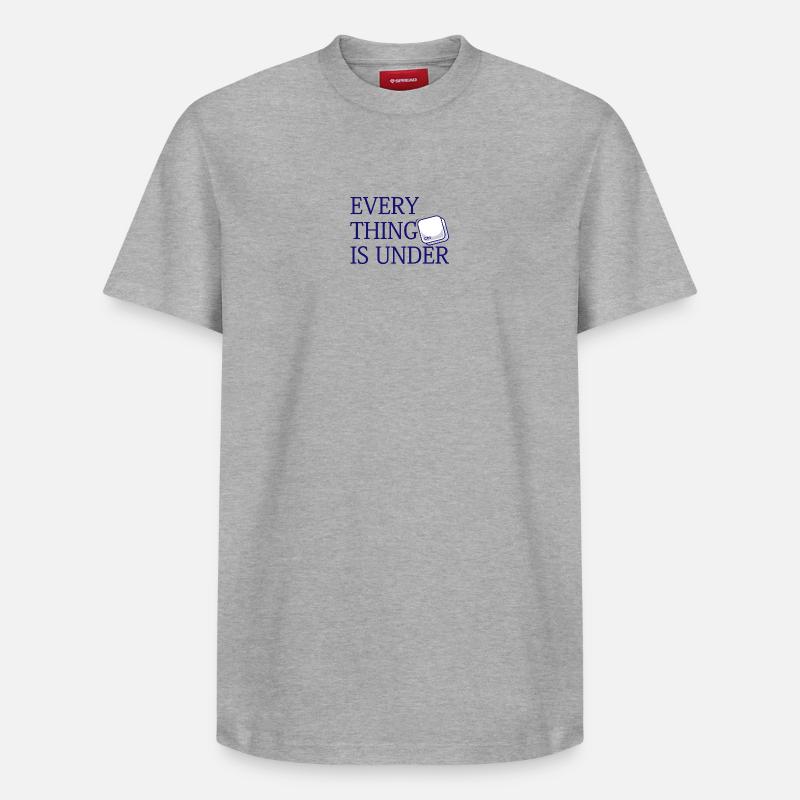 Everything Is Under Ctrl - Relaxed Unisex Supima Cotton T-Shirt – by SPREAD - heather grey