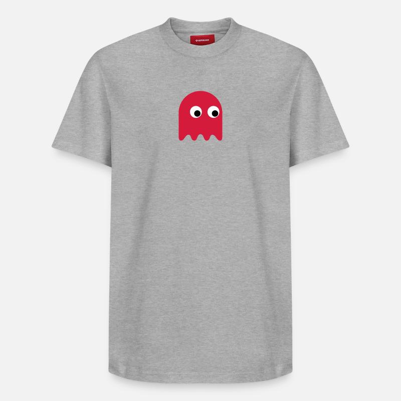 Jeu Classics Ghost - T-shirt unisexe décontracté en coton Supima – de SPREAD - gris chiné