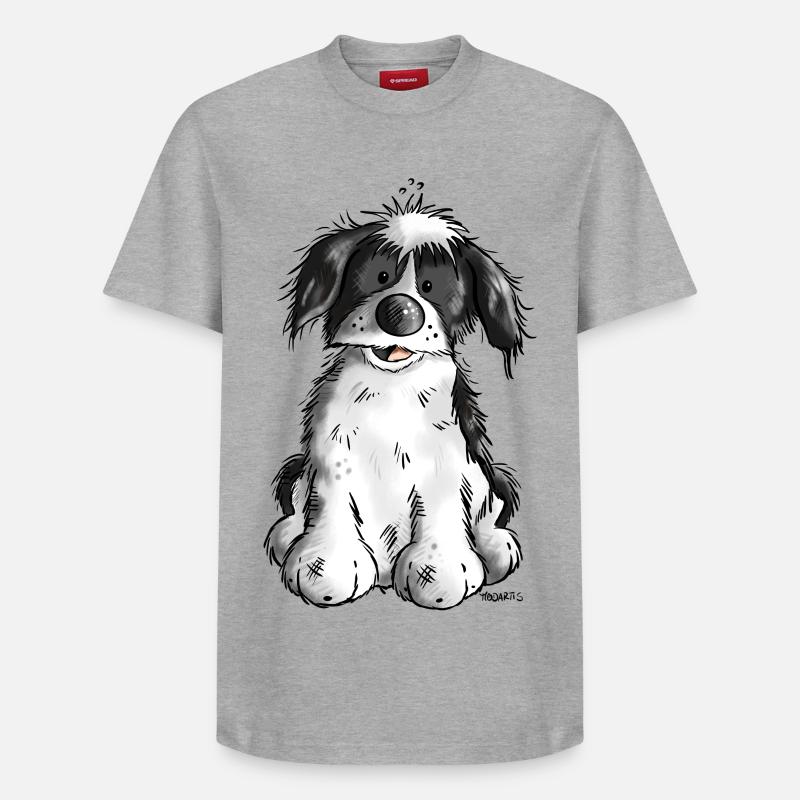 Mignon Havanais - T-shirt unisexe décontracté en coton Supima – de SPREAD - gris chiné