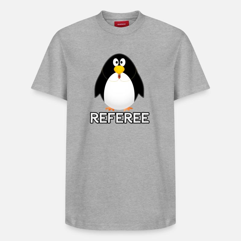 Arbitre - Arbitre - T-shirt unisexe décontracté en coton Supima – de SPREAD - gris chiné