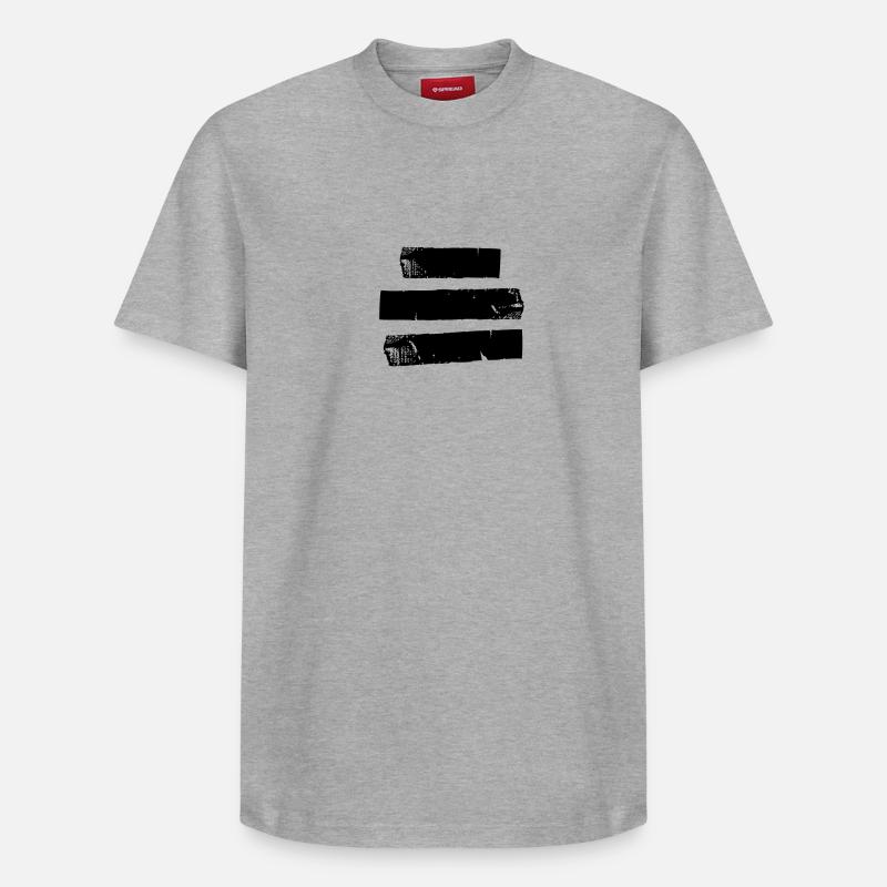 bar - T-shirt unisexe décontracté en coton Supima – de SPREAD - gris chiné