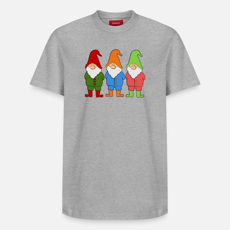 imp - T-shirt unisexe décontracté en coton Supima – de SPREAD - gris chiné