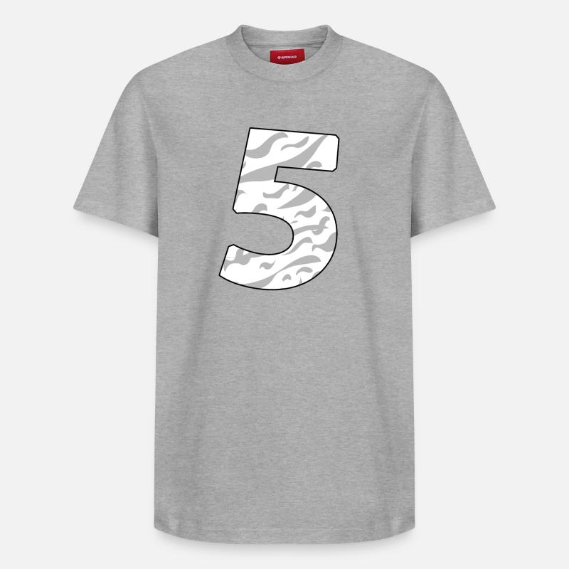 5 - Relaxed Unisex Supima Cotton T-Shirt – by SPREAD - heather grey