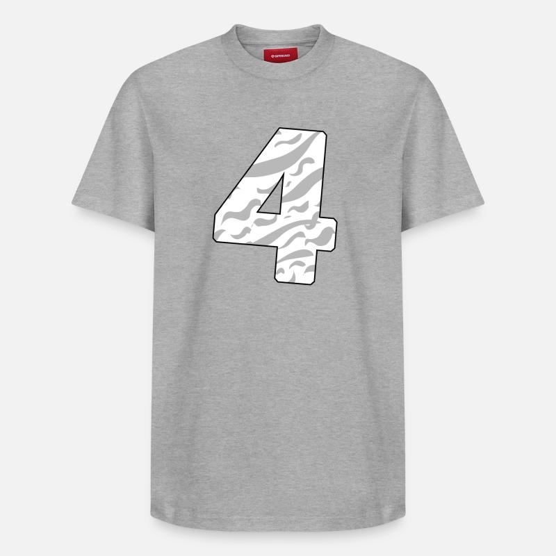 4 - Relaxed Unisex Supima Cotton T-Shirt – by SPREAD - heather grey