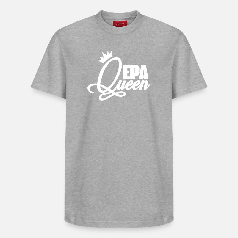 Reine EPA - T-shirt unisexe décontracté en coton Supima – de SPREAD - gris chiné