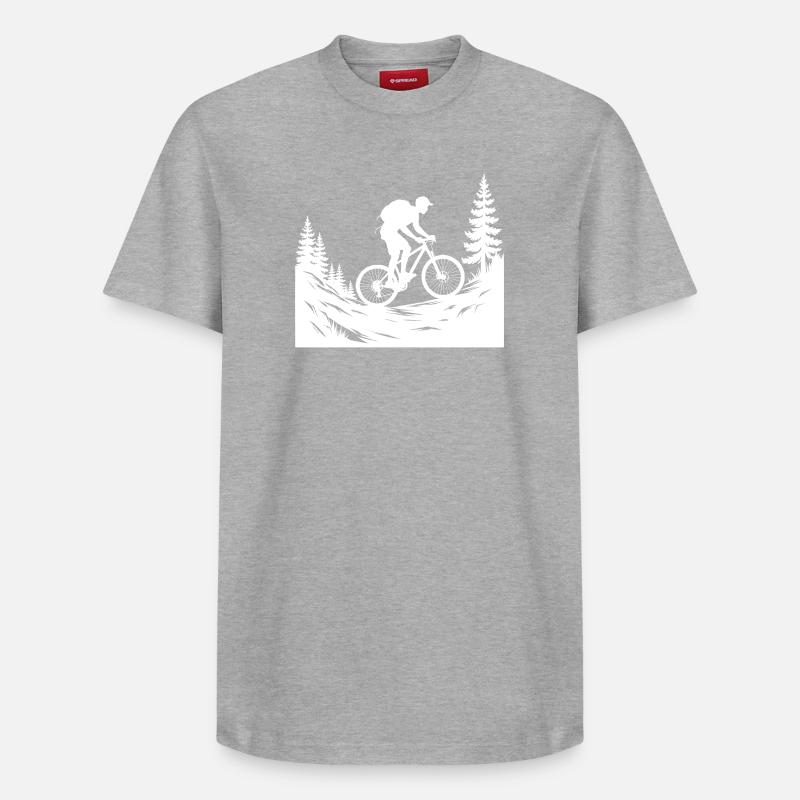 VTT VTT - T-shirt unisexe décontracté en coton Supima – de SPREAD - gris chiné