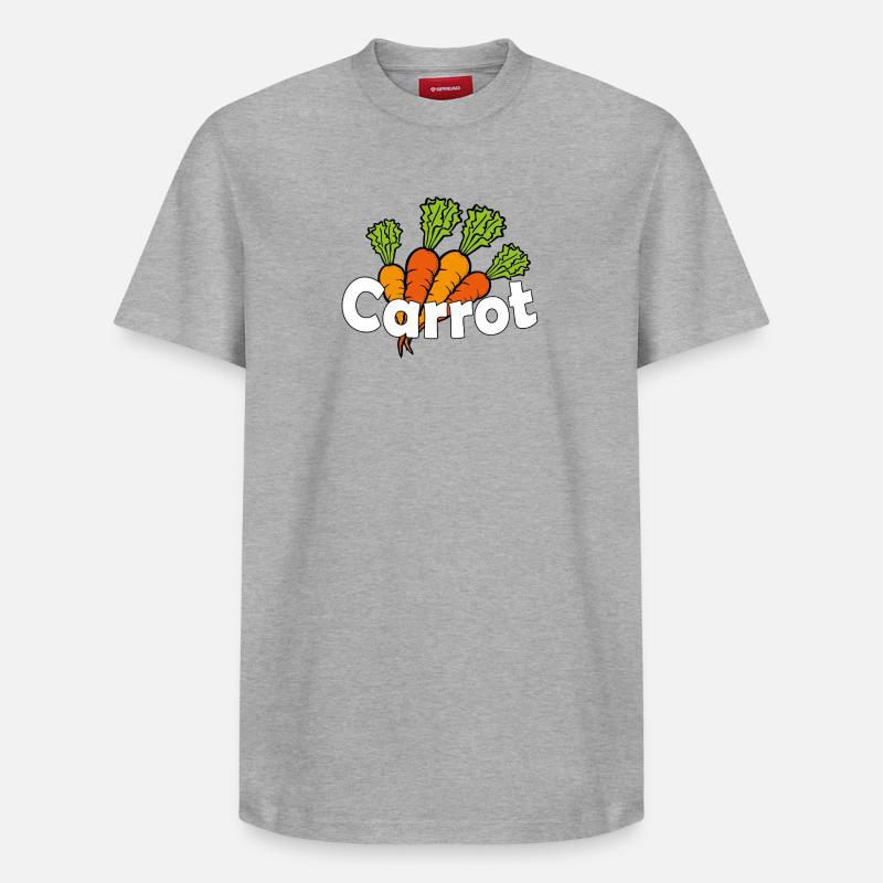 CAROTTE - T-shirt unisexe décontracté en coton Supima – de SPREAD - gris chiné