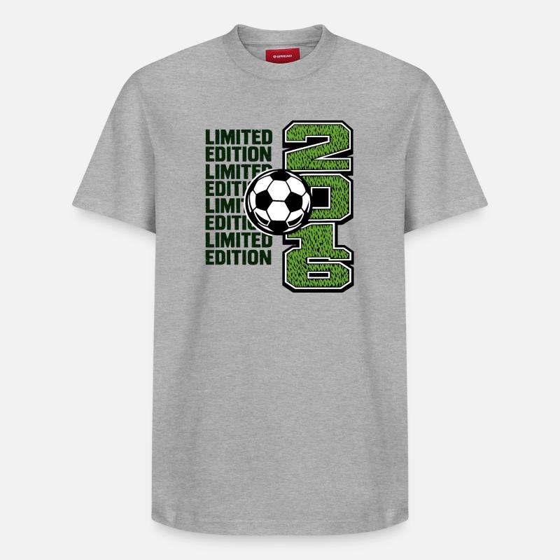 Édition limitée 2016 - T-shirt unisexe décontracté en coton Supima – de SPREAD - gris chiné
