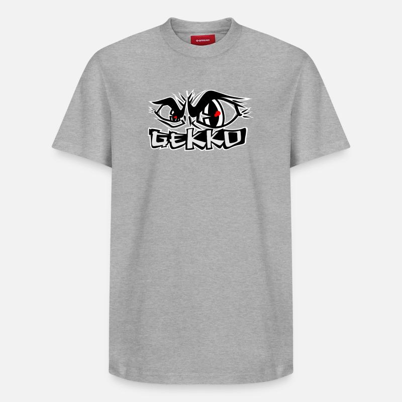 Sans peur - T-shirt unisexe décontracté en coton Supima – de SPREAD - gris chiné