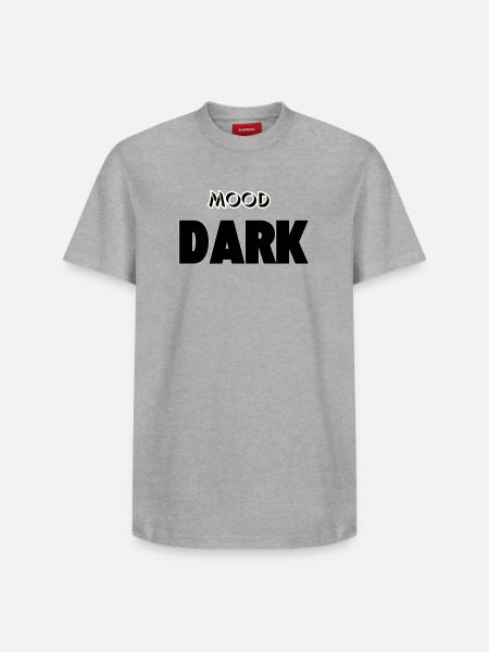 Mood: Dark - Relaxed Unisex Supima Cotton T-Shirt – by SPREAD - heather grey