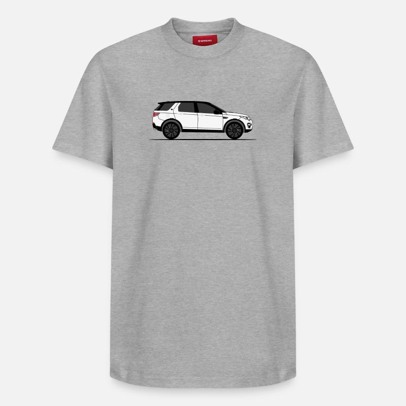 découverte Sport - T-shirt unisexe décontracté en coton Supima – de SPREAD - gris chiné