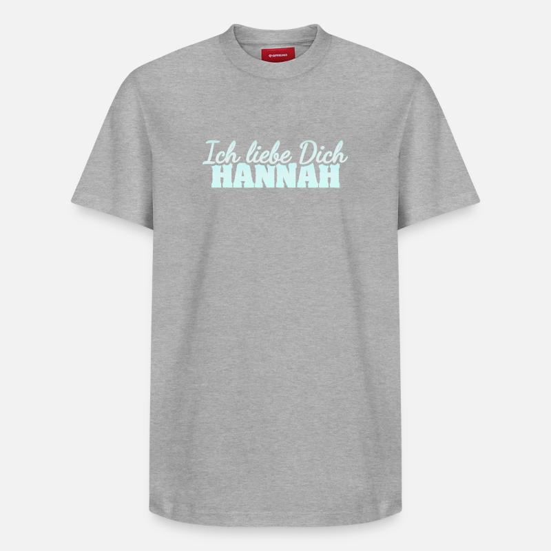 Cher Han - T-shirt unisexe décontracté en coton Supima – de SPREAD - gris chiné