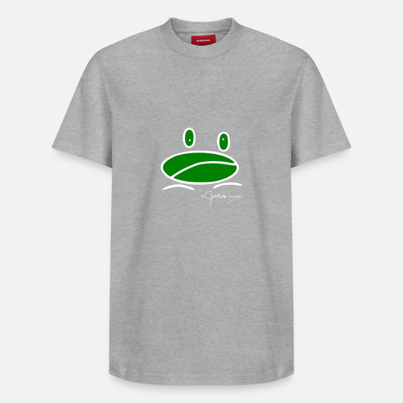 Grenouillemini - Ranunculus Oophagus - T-shirt unisexe décontracté en coton Supima – de SPREAD - gris chiné