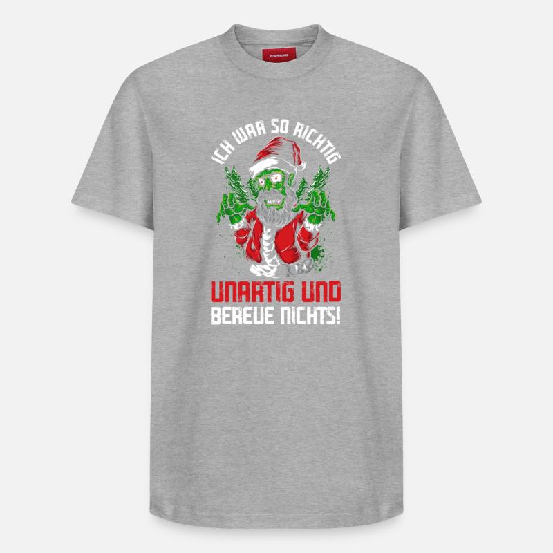 Bogenschütze Bogensport Bogenschießen - Relaxed Unisex Supima Cotton T-Shirt – von SPREAD - Grau meliert