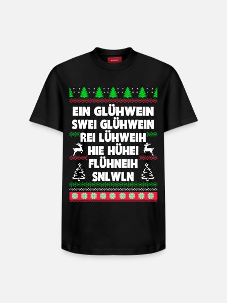 Glühwein - Relaxed Unisex Supima Cotton T-Shirt – von SPREAD - Schwarz