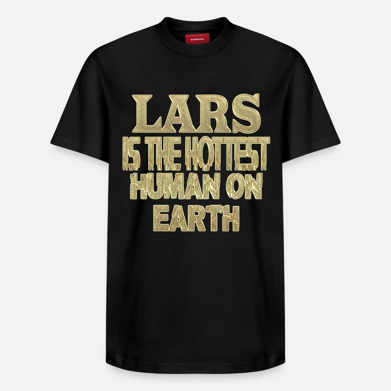 Lars - T-shirt unisexe décontracté en coton Supima – de SPREAD - noir