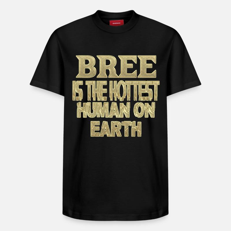 Bree - T-shirt unisexe décontracté en coton Supima – de SPREAD - noir