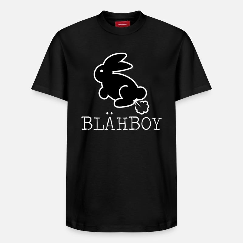 BLÄHBOY - Relaxed Unisex Supima Cotton T-Shirt – von SPREAD - Schwarz