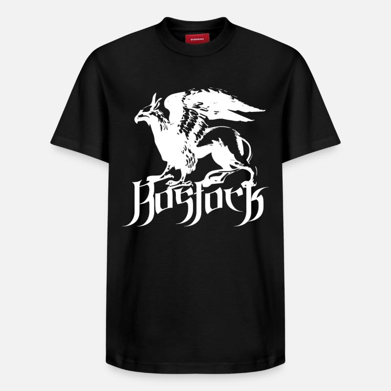 Rostock Greif - T-shirt unisexe décontracté en coton Supima – de SPREAD - noir