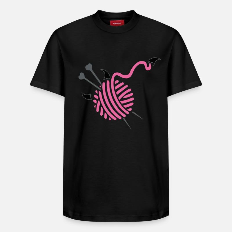 Knit - Relaxed Unisex Supima Cotton T-Shirt – by SPREAD - black