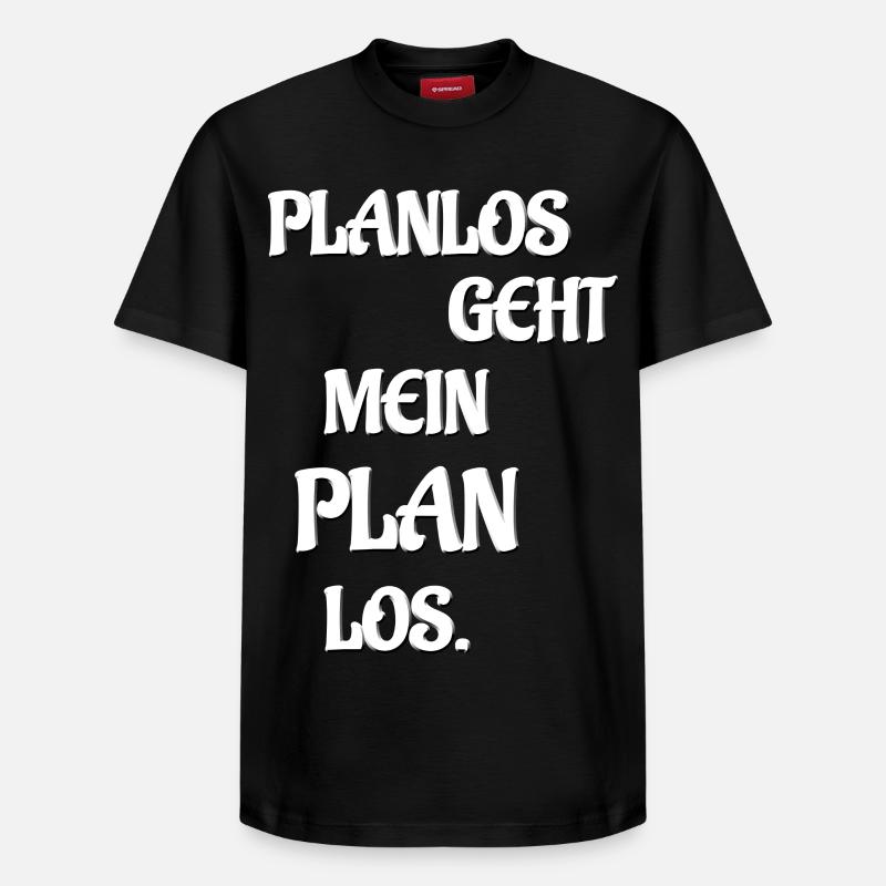 PLANLOS VA MON PLAN LOS - T-shirt unisexe décontracté en coton Supima – de SPREAD - noir