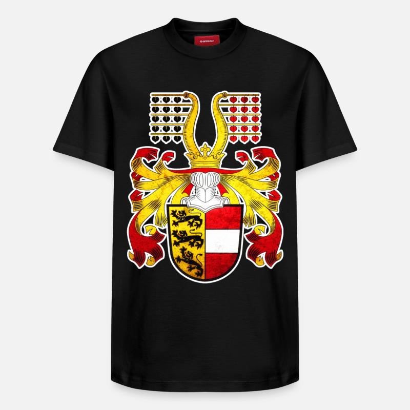 Carinthie - T-shirt unisexe décontracté en coton Supima – de SPREAD - noir