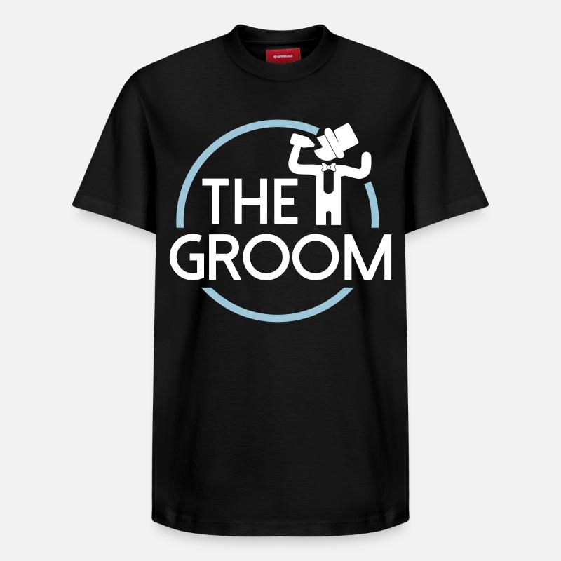 Groom - Relaxed Unisex Supima Cotton T-Shirt – by SPREAD - black