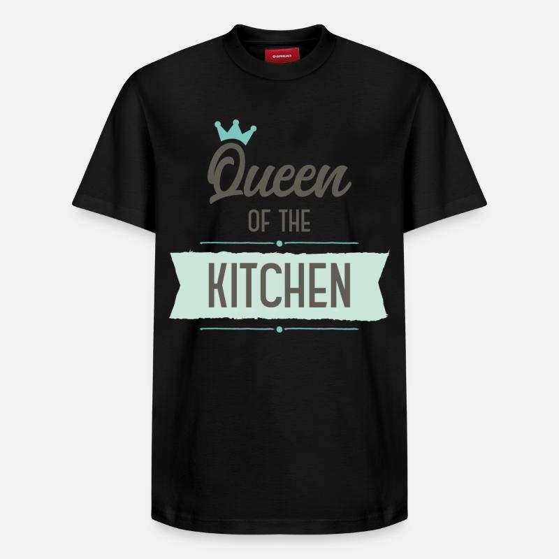Cuire - T-shirt unisexe décontracté en coton Supima – de SPREAD - noir