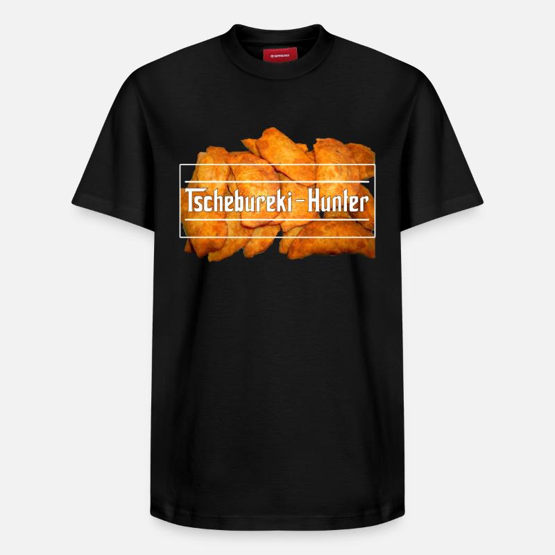 Tchbureki-Hunter - T-shirt unisexe décontracté en coton Supima – de SPREAD - noir