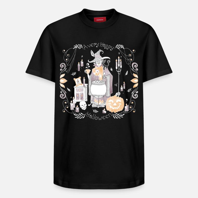 Halloween 2 - T-shirt unisexe décontracté en coton Supima – de SPREAD - noir