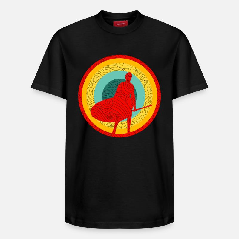 SOUPER - T-shirt unisexe décontracté en coton Supima – de SPREAD - noir