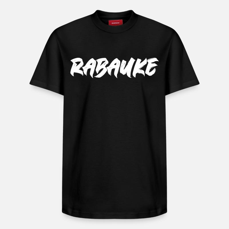 Rabauke n1 - T-shirt unisexe décontracté en coton Supima – de SPREAD - noir