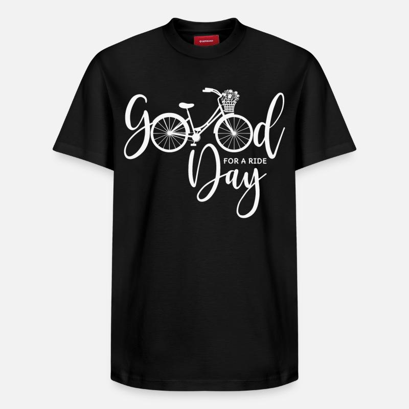 Bicycle - Relaxed Unisex Supima Cotton T-Shirt – by SPREAD - black