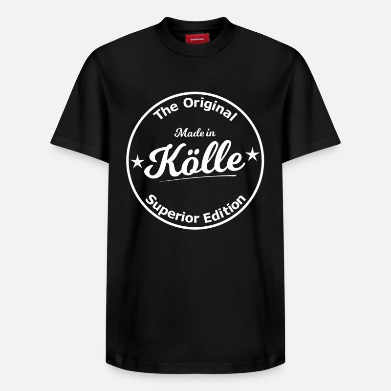 Made in Köln - T-shirt unisexe décontracté en coton Supima – de SPREAD - noir