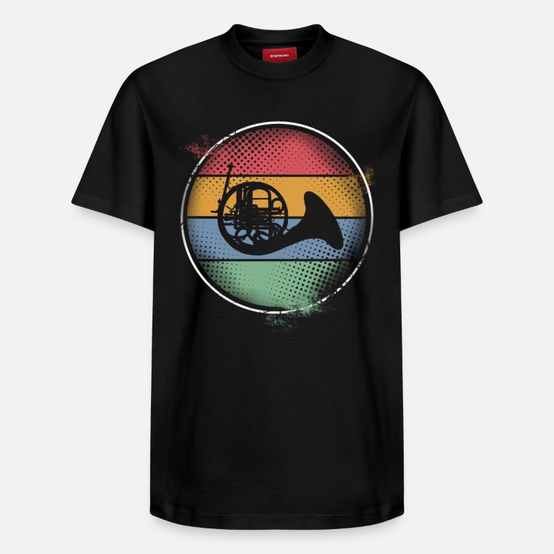 Bugle - Relaxed Unisex Supima Cotton T-Shirt – by SPREAD - black